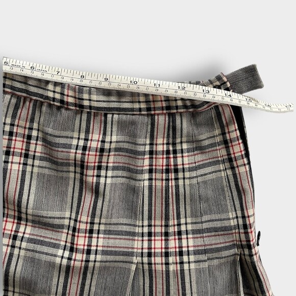 Pendleton Plaid Pleated Wool Skirt 10 - Picture 6 of 9